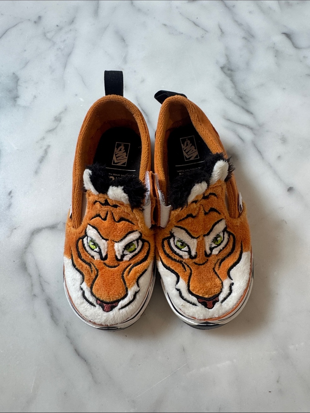 Vans Kids Tigers “Project Cat” Slip Ons